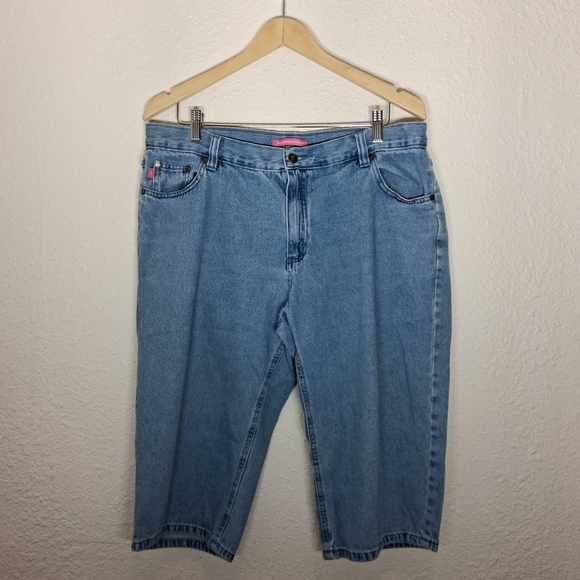 Woman Within Pants - Woman Within Capri Denim Jeans : Size 18WP : Natural Fit : RN# 88842